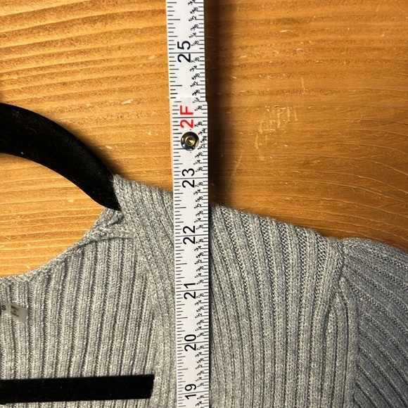 Do+Be Women Sweater Cardigan Small Long Sleeve front tie ribbed oversized casual - Picture 6 of 8